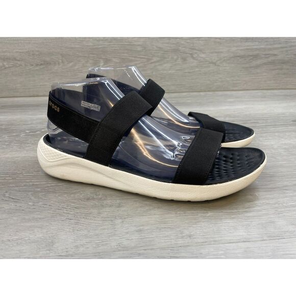 Crocs LiteRide Women's Sandal Slingback Slip-On Open Toe Canvas 11